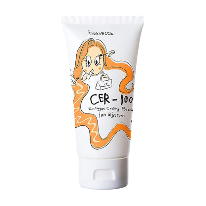 Elizavecca CER-100 Collagen Coating Protein Ion Injection Hair Essence Cream 50ml/1.69 fl.oz.