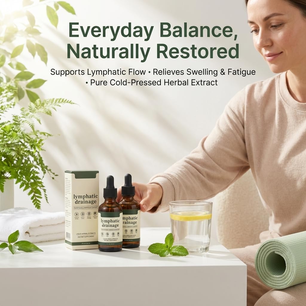 Skrmooning Lymphatic Drainage Drops -2 Pack Organic Lymphatic Drainage Supplement, Reduces Swelling, Boosts Immunity Vitality,Enhance Clarity, Portable Dropper Design, 2 Fl Oz Skrmooning buy supplements Au
