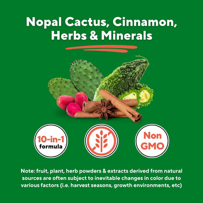 Vitapia Nopal Cactus Extract for Antioxidant, Skin, Metabolism, Wellness, Heart Health Support - 60 Multi Capsules