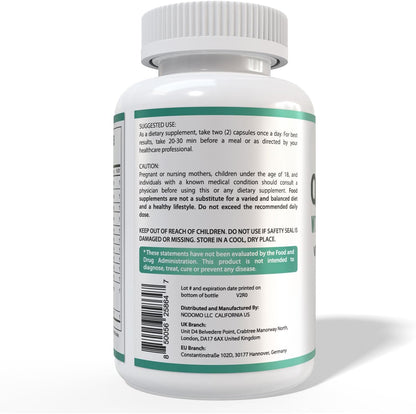 Quercetin with Bromelain, Immune Blend Supplements with Zinc Elderberry Vitamin C & D 5000 IU, Artemisinin, Irish Sea Moss, Echinacea, Garlic, Turmeric, Reishi and Ginger Powder, 1400 mg
