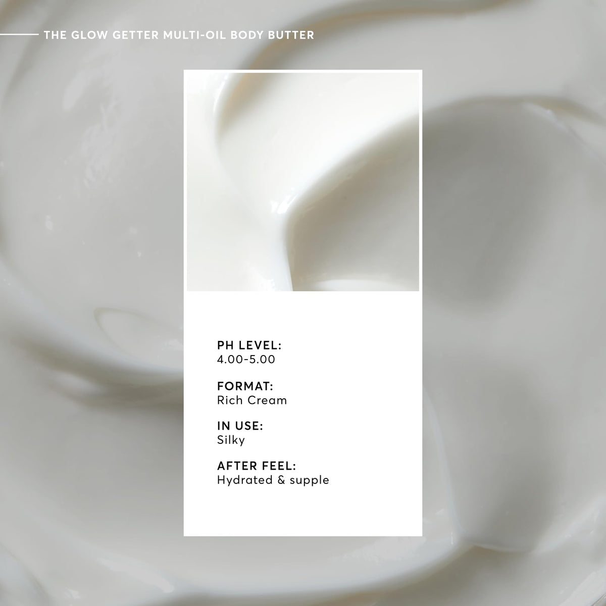Suplement ​Naturium The Glow Getter Whipped Multi-Oil Body Butter, Firming Cream & Body Moisturizer with Shea Butter, 7.7 fl oz - VelvetGlow USA
