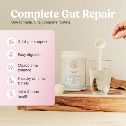 Happy Mammoth Complete Gut Repair for Bloating, Gut Health, Skin & Joints