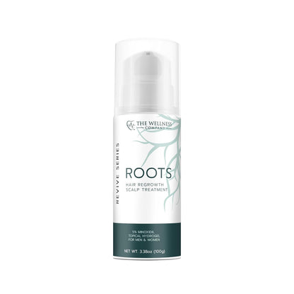 ROOTS Hair Regrowth Hydrogel with Minoxidil, For Men & Women, 3.38oz (100g)