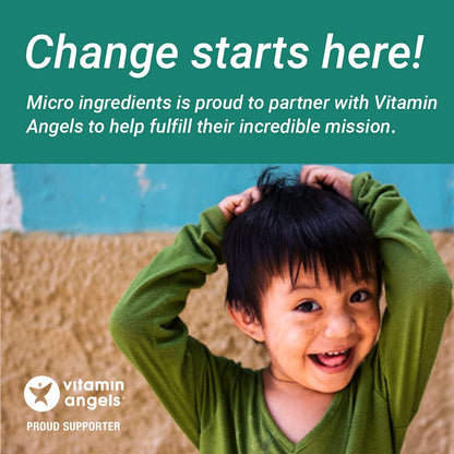 Micro Ingredients Saffron+ Advanced Supplements, 60 Vegetarian Capsules | 10-in-1 with Saffron Extract, Magnesium Glycinate, Turmeric Curcumin, KSM-66 Ashwagandha & Vitamin C. Filler-Free, Non-GMO.