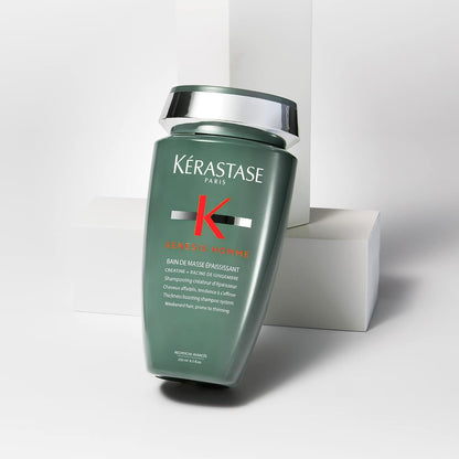 Kerastase Genesis Homme Bain De Masse Shampoo – For Men, 8.5 Fl Oz