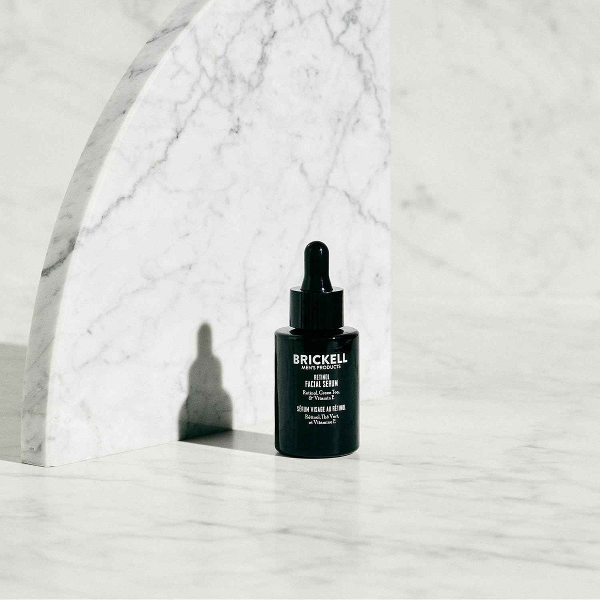 Brickell Men's Retinol Skin Care Serum Treatment For Firming Face Lines & Eye Wrinkles, Deep Hydrating Facial Serum For Anti-Aging, With Retinol, Aloe,
