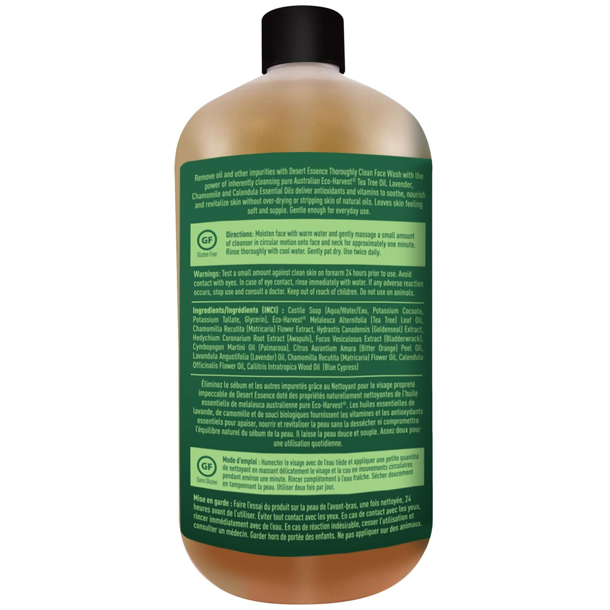 Desert Essence Thoroughly Clean Face Wash, Tea Tree Oil, 8.5 fl oz