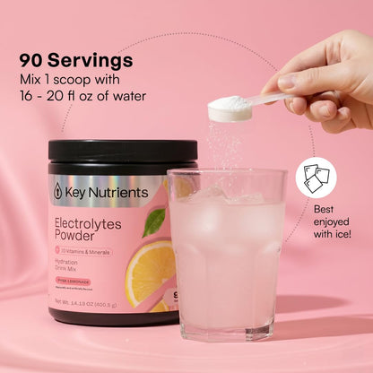 KEY NUTRIENTS Multivitamin Electrolyte Packets, No Sugar Variety Pack, 10Ct