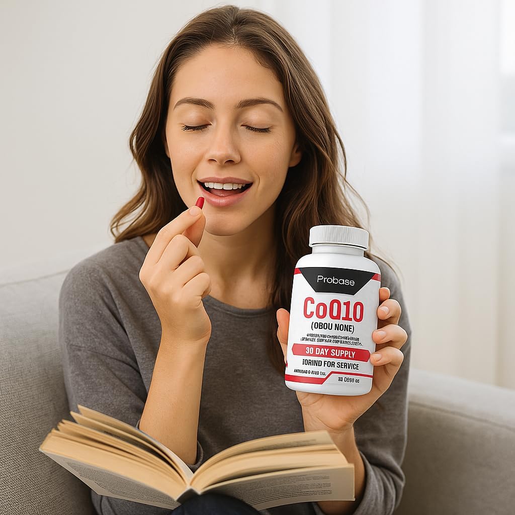 Probase Nutrition CoQ10 (Ubiquinone) 30 Capsules 30-Day Supply