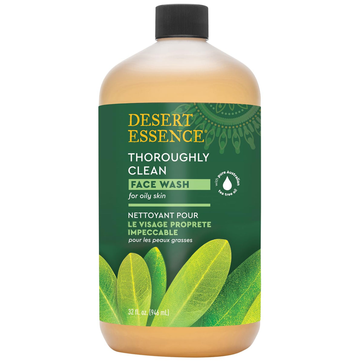 Desert Essence Thoroughly Clean Face Wash, Tea Tree Oil, 8.5 fl oz