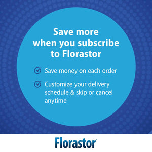 Florastor Probiotics for Digestive and Immune Health, 100 Capsules, Probiotics for Women & Men, Helps Flush Out Bad Bacteria, Boosts The Good with Our Unique Strain Saccharomyces Boulardii