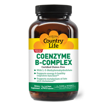 Country Life Coenzyme B-Complex, 120 Capsules