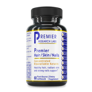 Premier Research Labs Premier Hair/Skin/Nails - Hair Growth Supplement for Women & Men with Keratin, Vitamins for Hair Growth, Beauty from Within for Hair, Skin and Nails - 60 Vegetarian Capsules Premier Research LabsBuy Supplements Australia