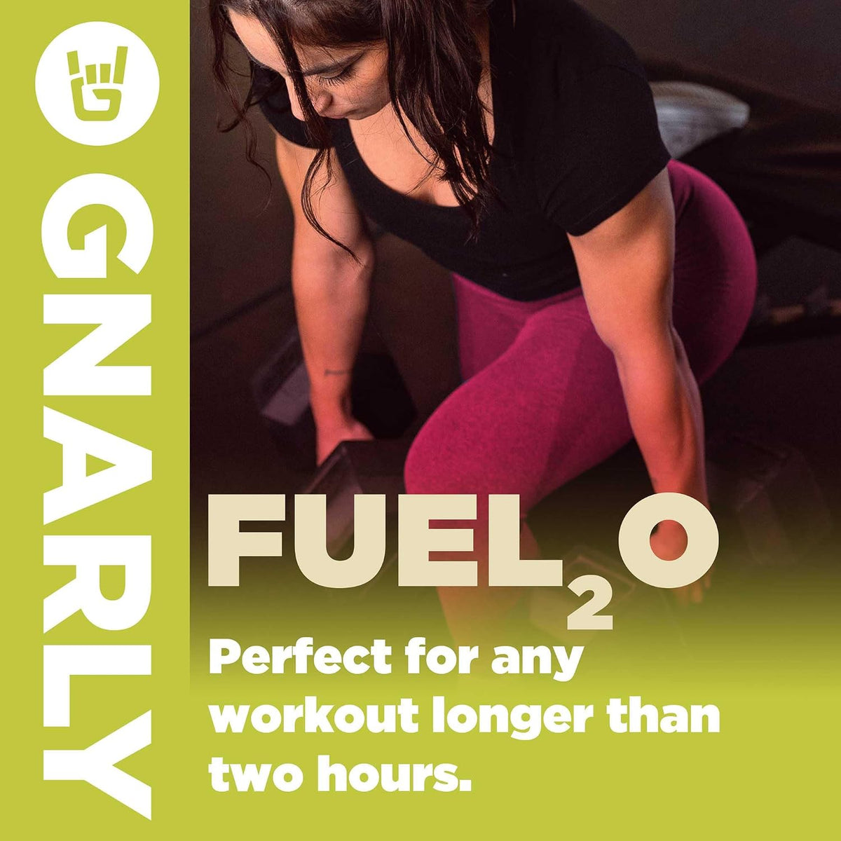 Gnarly Nutrition Fuel2O Electrolyte Powder, Limeade – NSF Sport Certified – Electrolyte Solution, Fuel, Replenishment, and Recovery – Fuel2O Endurance Nutrition – Limeade, 25.57 oz