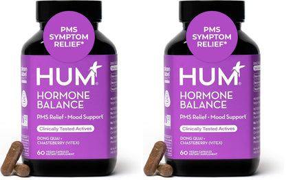 HUM Hormone Balance Supplement Chasteberry & Dong Quai, Women, 60 Count