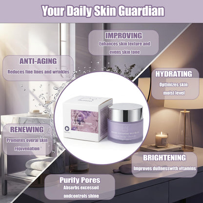 PROFEINA Clay Mask for Face, Non-Drying Facial Cleansing Mud Mask for Oily and Sensitive Skin, Deep Pore Cleansing Face Mask, Smooth Easy-Rinse Texture, Weekly Spa Skincare Routine, 4.23 Oz for Pores