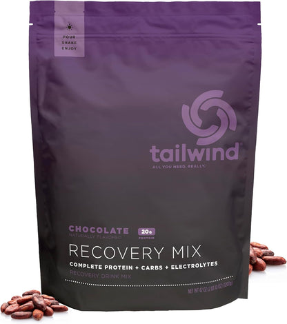 Tailwind Nutrition Recovery Mix, Chocolate, 20-Serving Bag