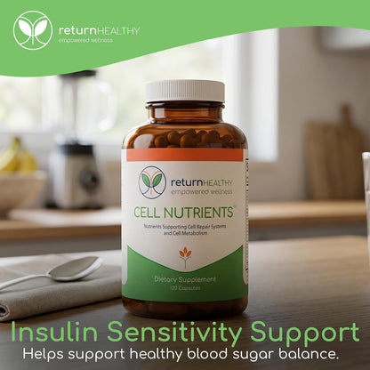 Cell Nutrients | Promotes Cell and Membrane Repair & Cell Metabolism | Helps Fight Tick-Borne Infections & More | Mitochondrial Supplements | Non-GMO, Vegan, 120 caps