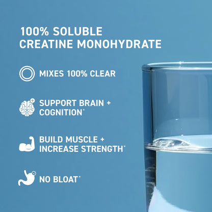 Kaged CreaClear Creatine Monohydrate Powder | Mixes Clear & Dissolves Completely, No Grit | Premium Micronized Creatine for Strength, Performance & Muscle Support | Unflavored | 30 Servings