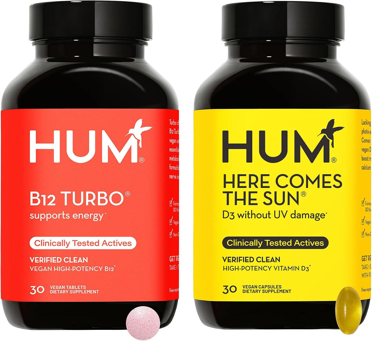 HUM B12 Turbo + Vitaman D3 from Nutriton: Heres Comes the Sun and B12 Turbo
