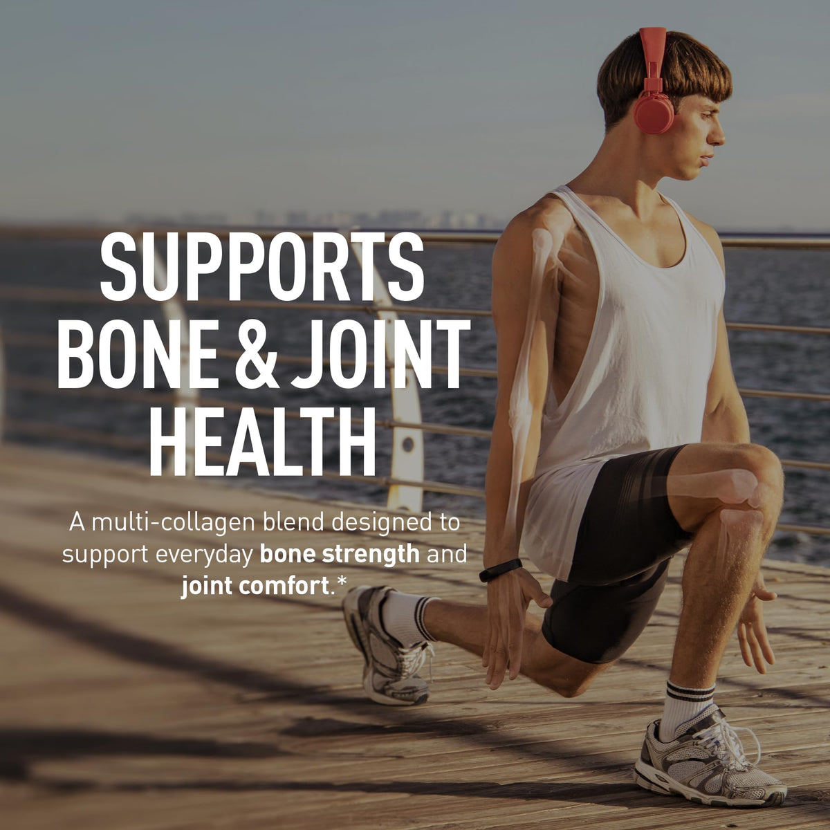 Suplement ​Zeal Naturals Multi Collagen Protein Peptides Powder Types I II III V X - Vitamin C, Biotin & Hyaluronic Acid - Hair, Skin & Nails - Marine, Bovine, VelvetGlow USA