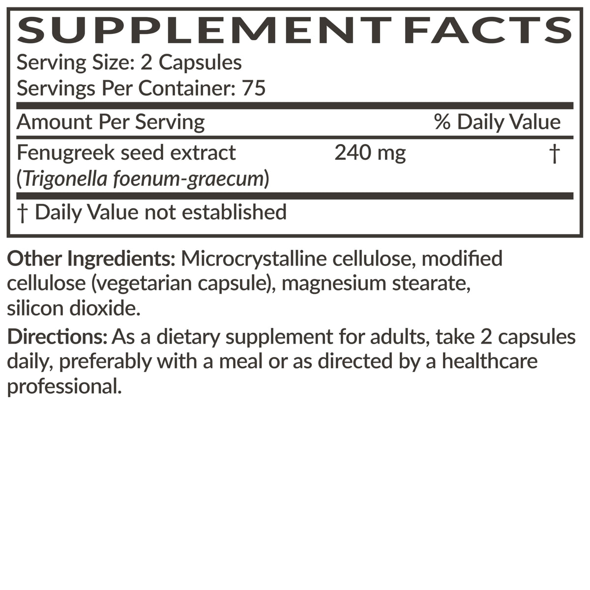 Futurebiotics Fenugreek Extra Strength Supports Overall Good Health & Well-Being, Non-GMO, 150 Vegetarian Capsules