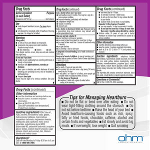 Ohm Omeprazole Delayed-Release Tablets, 20mg Acid Reducer, Treats Frequent Heartburn (12 Weeks of Supply, 84, Count) Ohm buy supplements Au