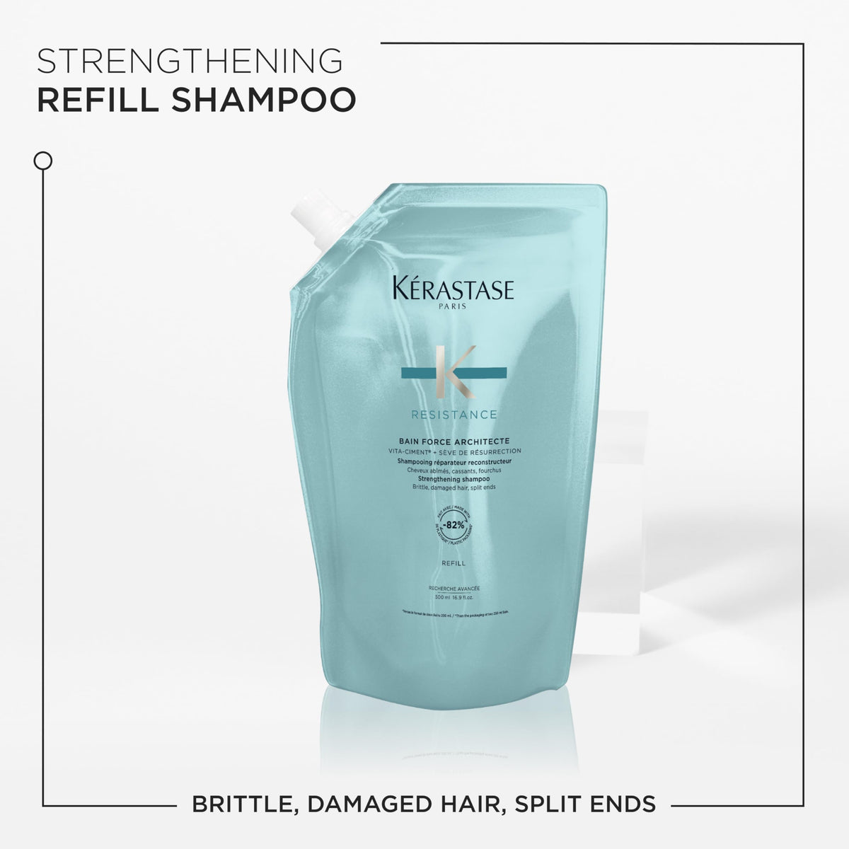 KERASTASE Resistance Strengthening Shampoo for Damage from Heat Styling