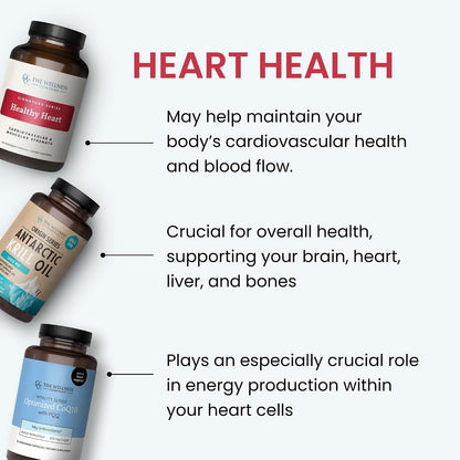 Healthy Heart – Grape Seed Extract & Taurine, Cardiovascular Support, 120ct