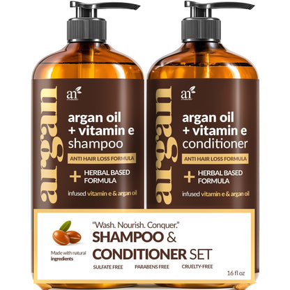 ArtNaturals Argan Oil Shampoo & Conditioner Set, 16 fl oz