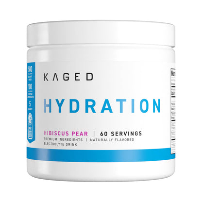 Kaged Sugar Free Hydration | 5 Key Electrolytes | Coconut Water | Tastes Amazing | 60 Servings