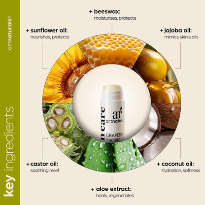 ArtNaturals Beeswax Lip Balm Set, 6 Pack