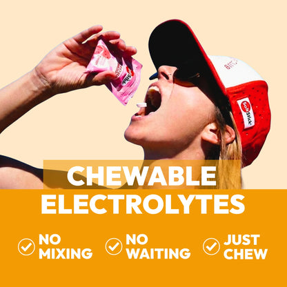 SaltStick High Sodium Electrolyte FastChews - Mixed Berry, 60 Tablets
