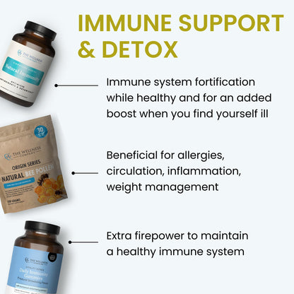 The Wellness Company Daily Immunity Gummies – Delicious Immune Boost - Elderberry, Zinc, Quercetin, Vitamins C & D | 120ct (2 Month Supply)
