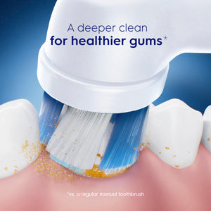 Suplement ​Oral-B iO Series Ultimate Clean Electric Toothbrush Replacement Brush Heads for an Oral-B Electric Toothbrush, 2 Count, White - VelvetGlow USA