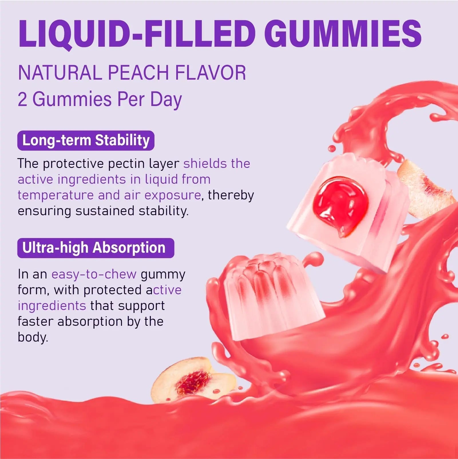 Womens Multivitamin Gummy 50 and Over - Chewable Multi Vitamin A, C, D3, E, K2 & B Complex, Folate, Biotin, Calcium, Magnesium Edmmyliy