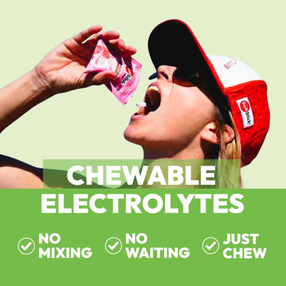 SaltStick High Sodium Electrolyte FastChews - Mixed Berry, 60 Tablets