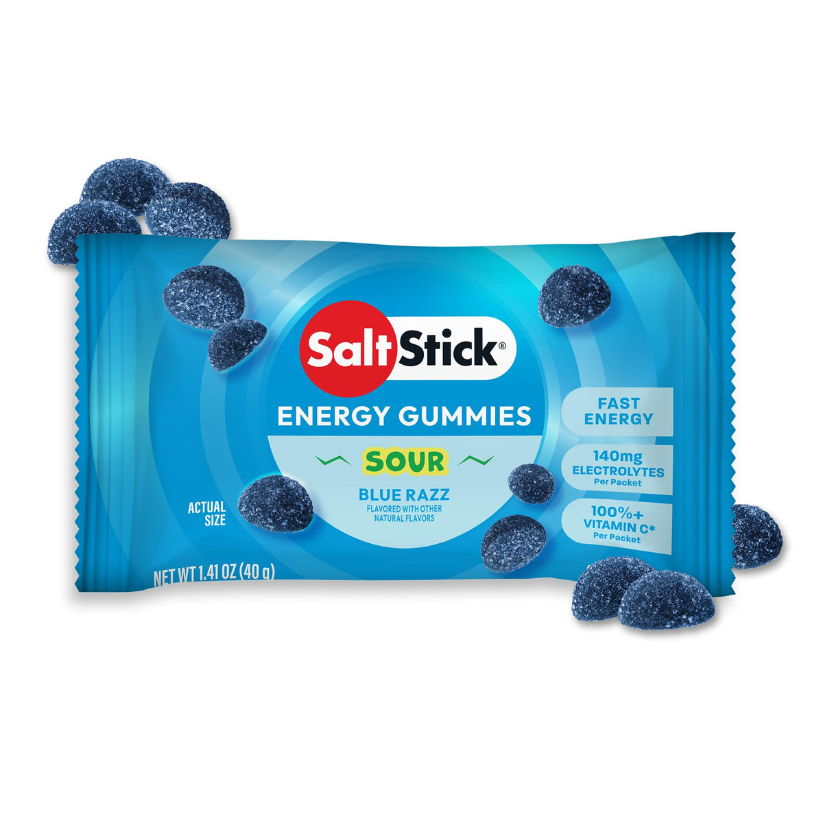 SaltStick Energy Chews Energy Gummies Variety Pack 10 Bags/ 20 Servings