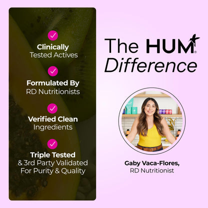 HUM Hormone Balance Supplement Chasteberry & Dong Quai, Women, 60 Count