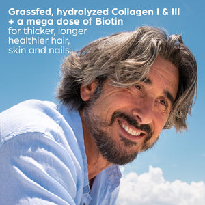 Flip My Life Collagen Peptides + Biotin, Hyaluronic Acid & Vitamin C - For Hair, Skin, Nails - Gut Health/Joint Support - Ageless Beauty Blend Supplement Powder for Men/Women - 9g Protein—26 Servings Flip My LifeBuy Supplements Australia