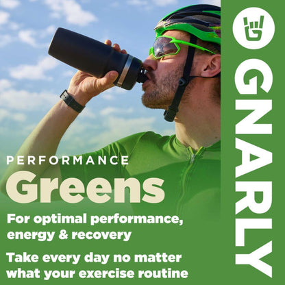 Golden Milk Vegan Protein Powder and Gnarly Performance Greens Blueberry Açai, (11.64 oz)