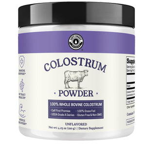 Colostrum Powder – USA Sourced Bovine Colostrum for Humans for Immune Support, Gut Health, Muscle Recovery - Single Ingredient, No Additives, Grass Fed, Non-GMO Colostrum Supplement for Women and Men Left Coast PerformanceBuy Supplements Australia