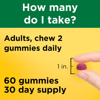 Nature Made High Absorption Magnesium Citrate 200 mg per serving, Magnesium Supplement for Muscle, Nerve, Bone and Heart Support, 60 Magnesium Gummies, 30 Day Supply Nature MadeBuy Supplements Australia