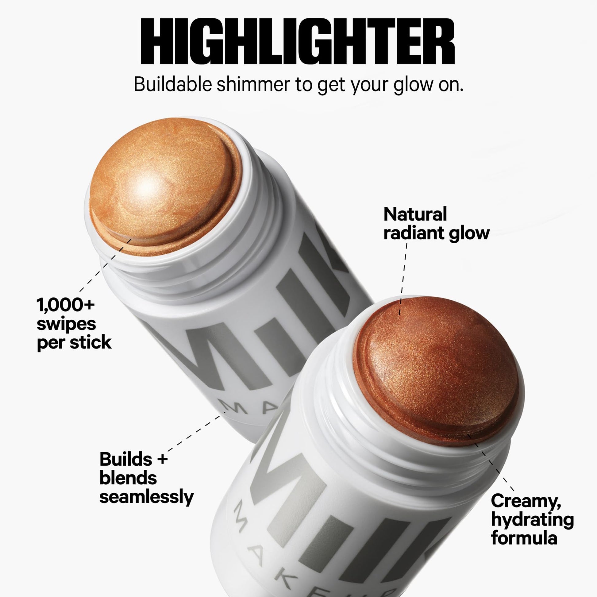 Milk Makeup Bronzer, Blush + Highlighter Set – Bronzer in Baked .19oz, Multi-Use Cream Blush + Lip Color in Werk (Dusty Rose) .21oz and Highlighter Stick in Lit (Champagne) .21oz – Hydrating Formulas Milk MakeupBuy Supplements Australia