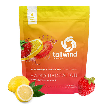 Tailwind Nutrition Rapid Hydration, Strawberry Lemonade, 12 Servings