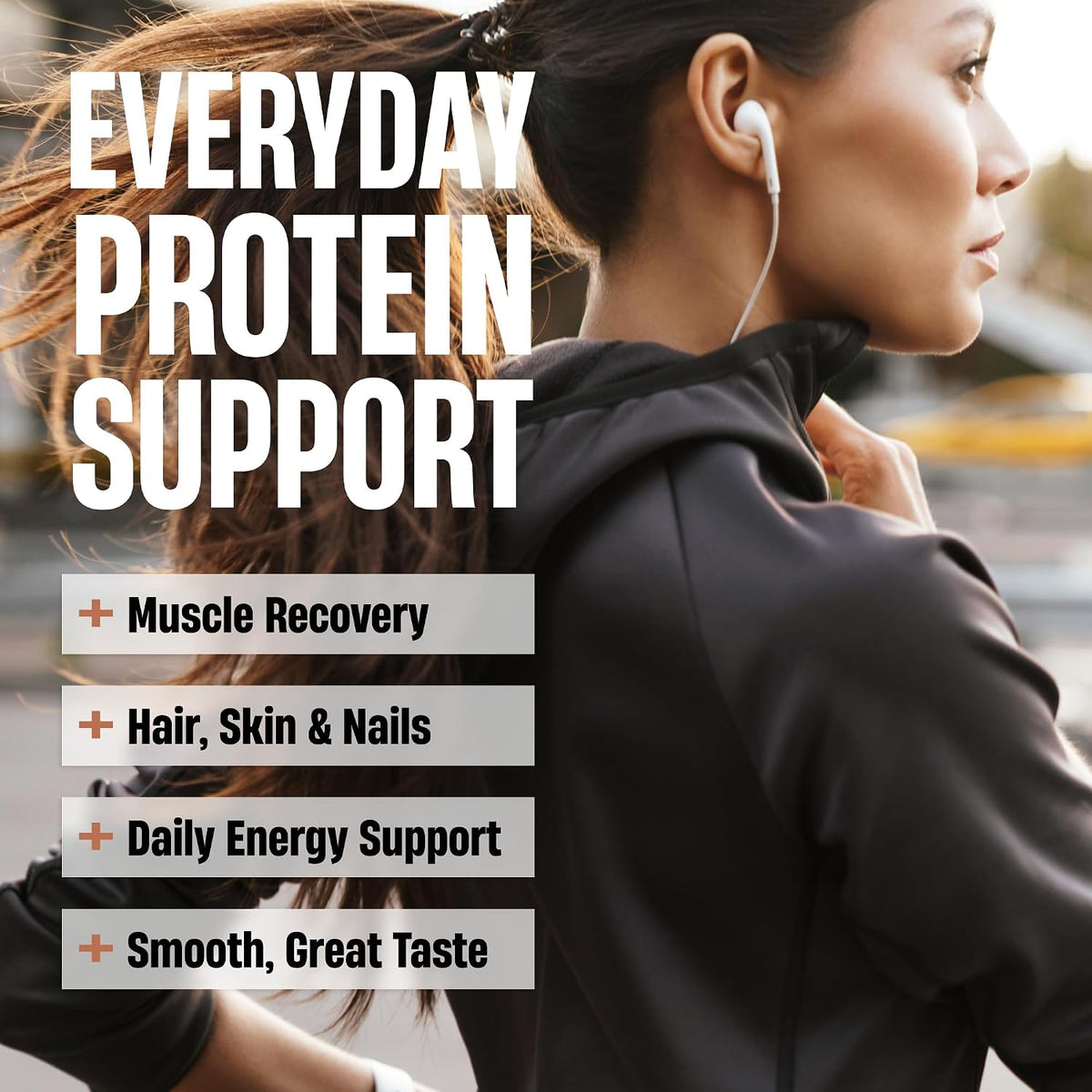 Whole Food Protein Powder - 25g Protein per Scoop, Lactose Free Protein with Beef Isolate, Collagen, Pea, Brown Rice, Chicken & Egg Protein, 0G Sugar, Keto Friendly, Chocolate Ice Cream 63 Serv