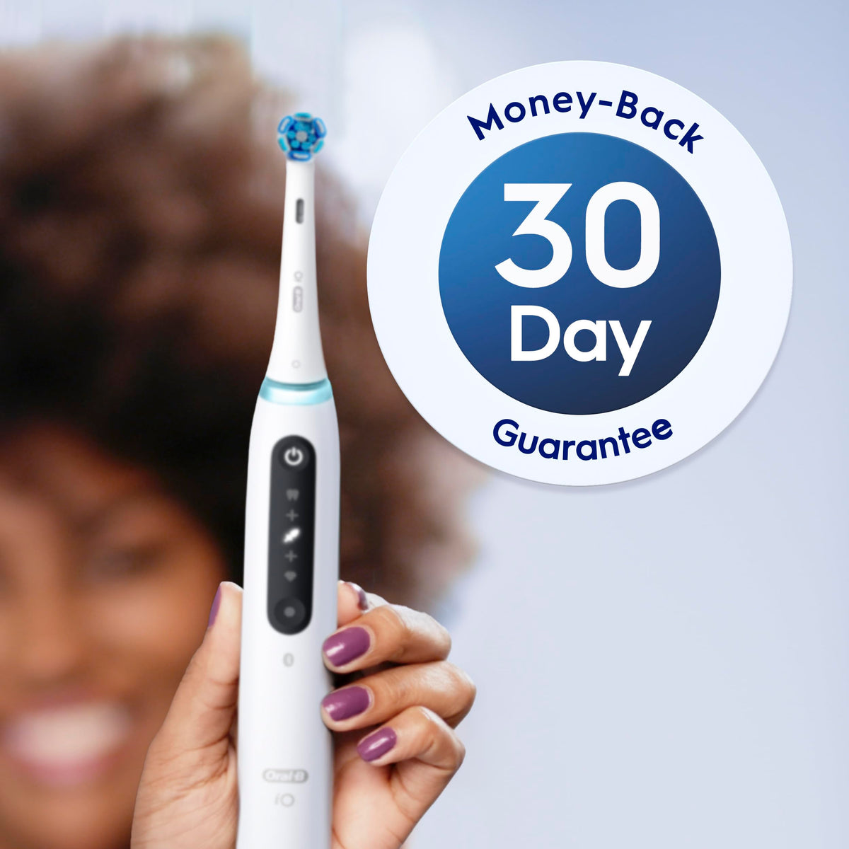Suplement ​Oral-B iO Series Ultimate Clean Electric Toothbrush Replacement Brush Heads for an Oral-B Electric Toothbrush, 2 Count, White - VelvetGlow USA