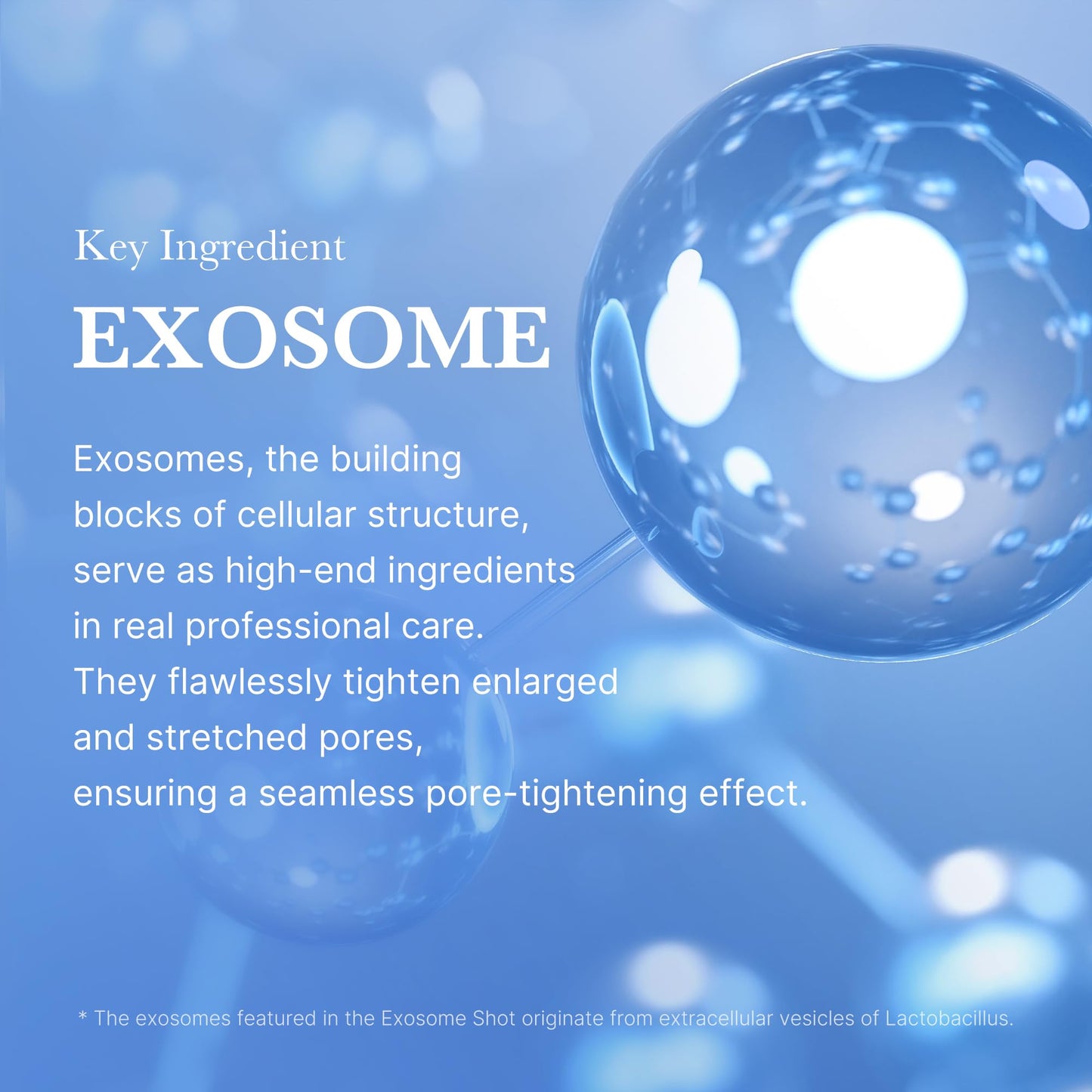 medicube Exosome Shot Zero 2,000 PPM Spicule Facial Serum | Liquid Skin Booster Serum | Exosome, AHA+BHA+PHA | Pore Care, Dead Skin Cells,