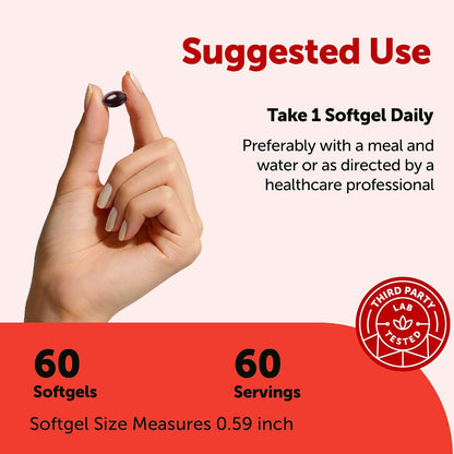 Micro Ingredients Astaxanthin 24mg Per Serving with MCT Oil, 60 Softgels | 2 Month Supply. Natural Microalgae Sourced Astaxanthin Supplement. Easy-to-Swallow. Non-GMO, Gluten Free, Soy Free.