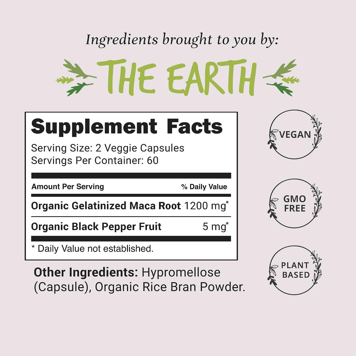 Beetroot Capsules & Organic Maca Energy Pills & Libido Enhancer